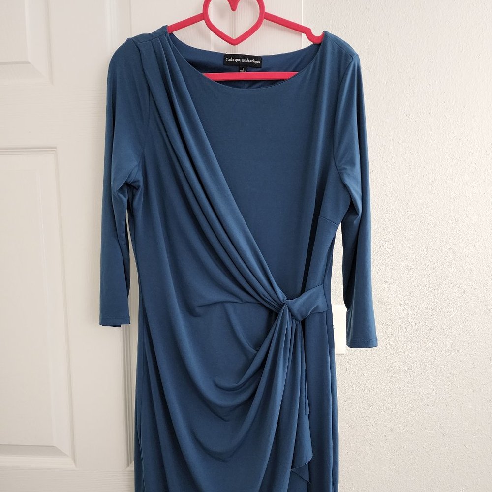 Blue dress